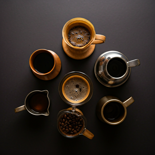 People having a coffee conversation