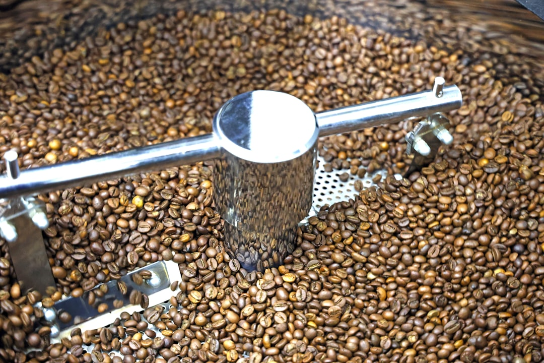 Small batch coffee roasting at Zero Point
